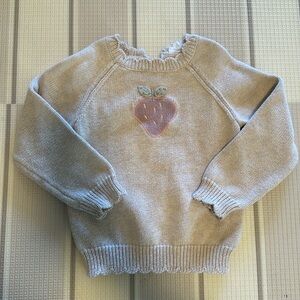 Jamie Kay Strawberry Knit Sweater